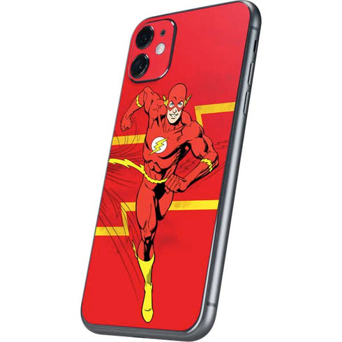 DC Comics The Flash Classic Art Running Pose iPhone 11 Skin